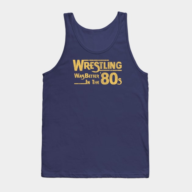 80s Wrestling Tank Top by Totally Major